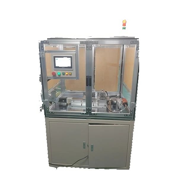 फ्लैट तार ऊर्ध्वाधर खोखले कुंडल घुमावदार मशीन GWPLC-880A