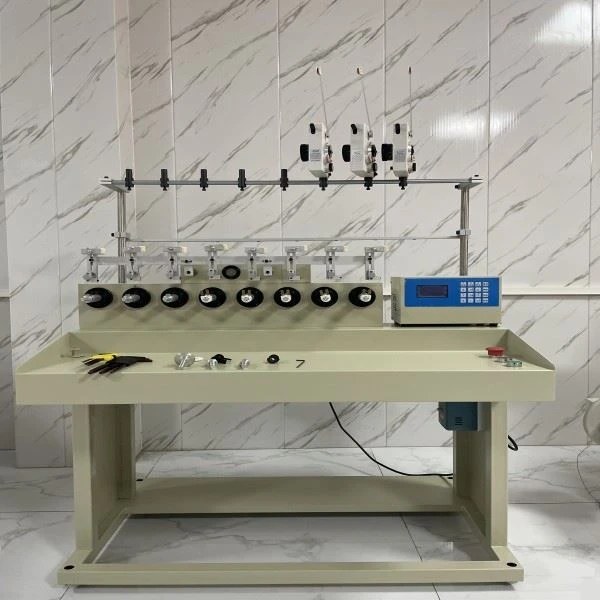 GWP-08 Semi-auto Eight Spindle Coil Winding Machine