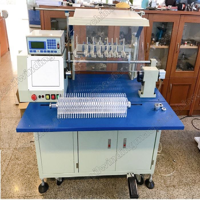 8 Spinldes Stepping Winder Machine Coil Frame AESGW22-8