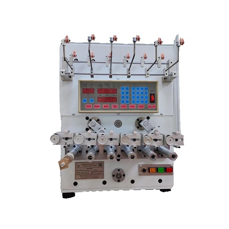 स्ट्रैंडिंग फ़ंक्शन के साथ बॉबिन ट्रांसफार्मर वाइंडिंग मशीन GW-988B