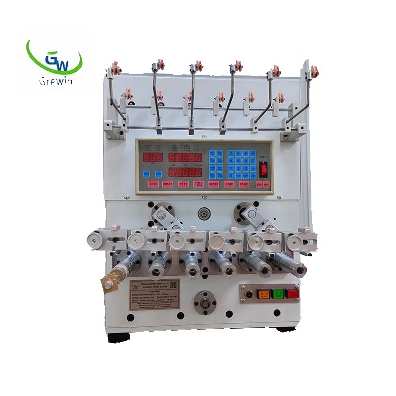 Multiaxis Bobbin Winding Machine With Twisting Function GW-988B