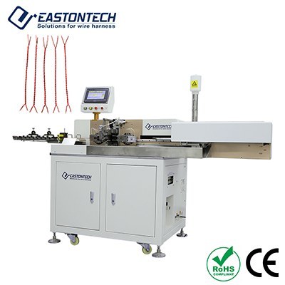 स्वचालित डबल साइड वायर टिनिंग/सोल्डरिंग मशीन EW-21F