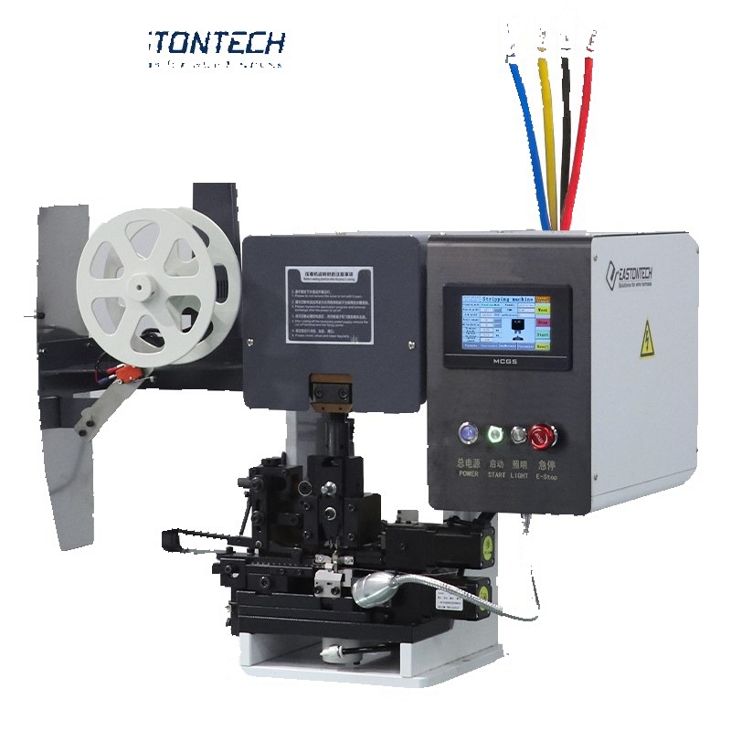 Electric /Servo Motor Cable Stripping And Crimping Machine (side feeding)(AWG36-AWG20/16) EW-5270-1