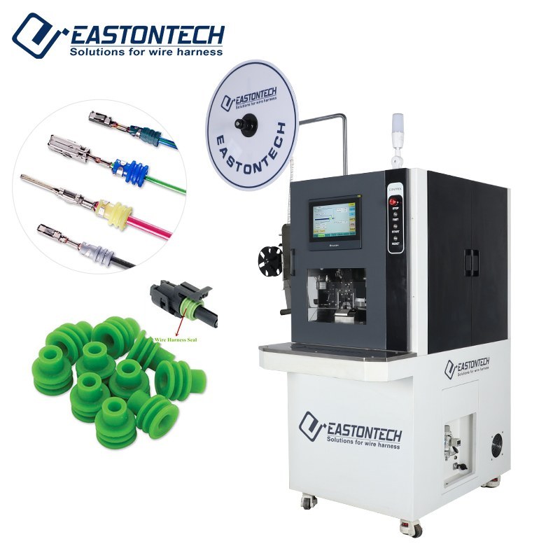 Semi-Automatic Waterproof Plug Stripping Plus Crimping Terminal Machine(1-4mm²) EW-5205