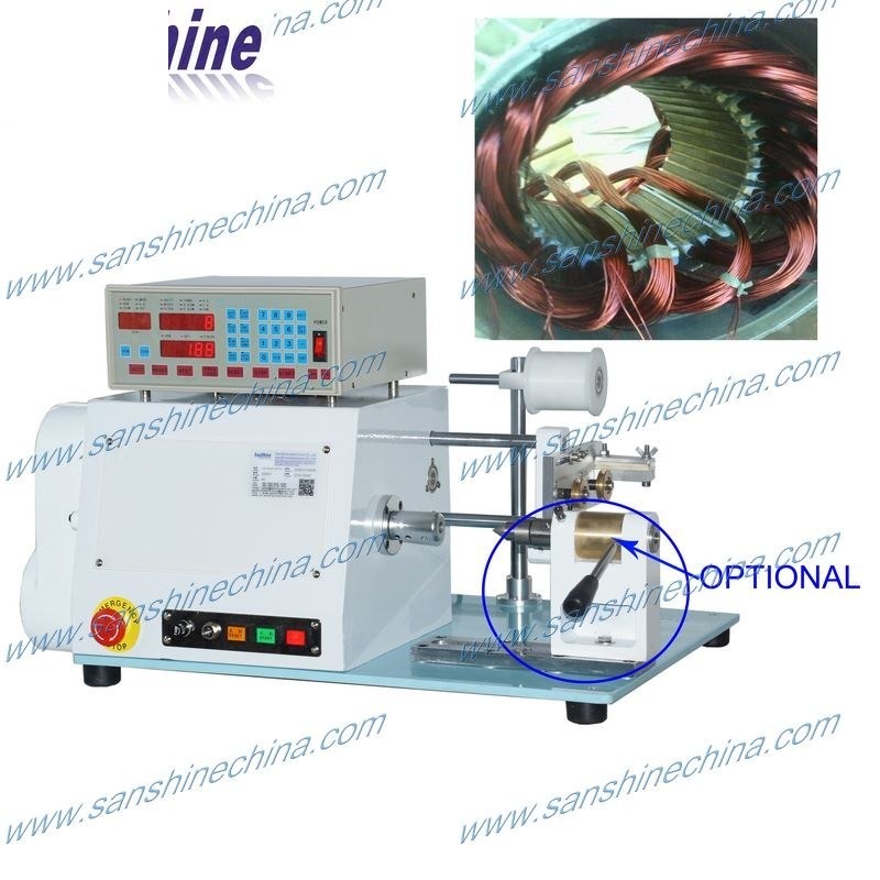 Automatic high torsion thick wire coil winding machine (SS851)