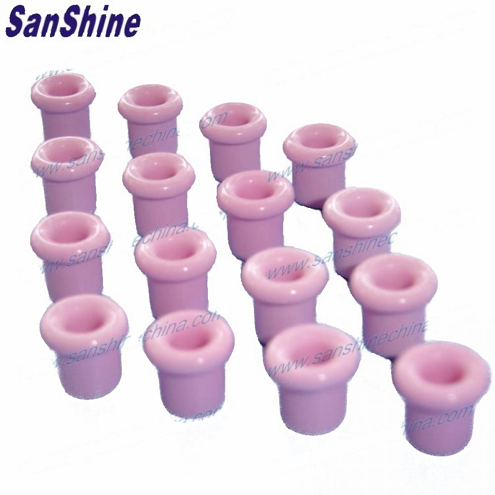 mirror surface wire guide ceramic eyelet