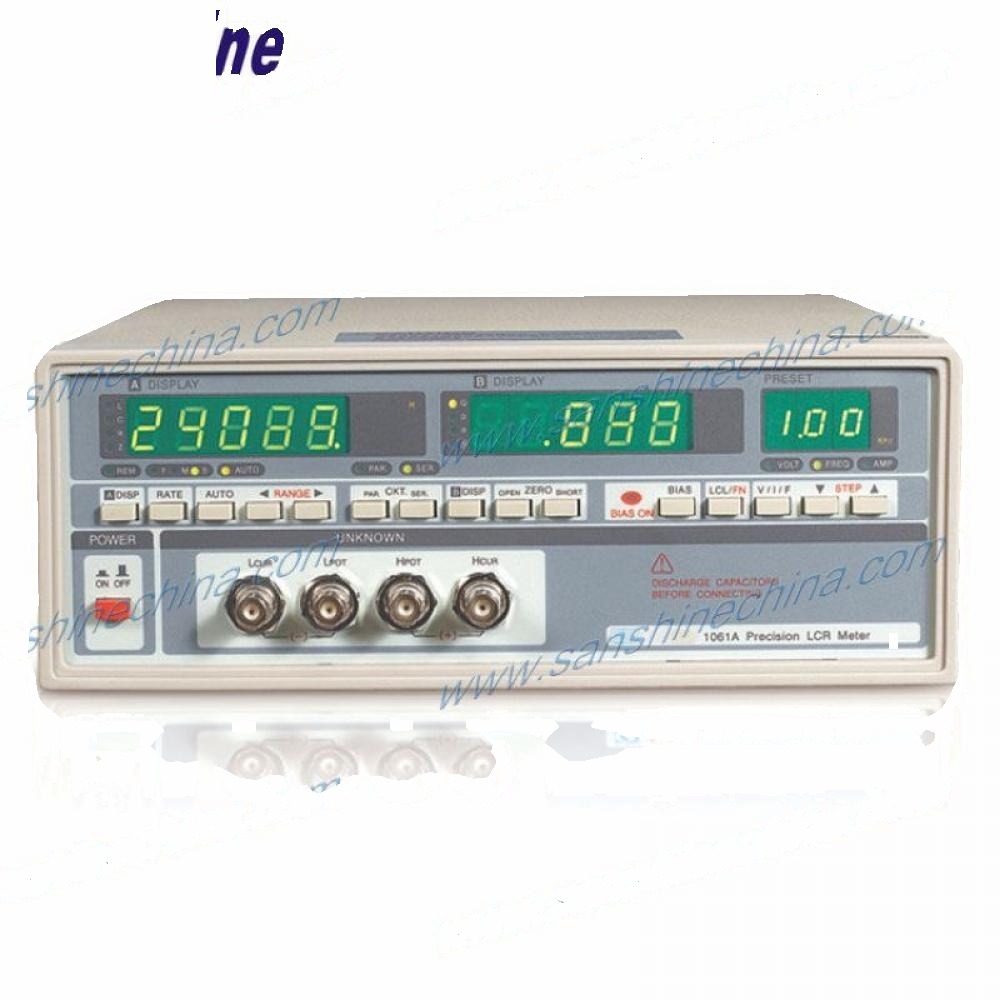 200KHZ उच्च स्तरीय सटीकता डिजिटल LCZ LCR मीटर SS1061A