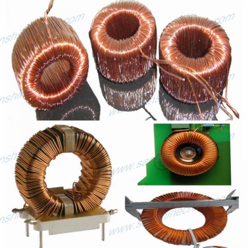 Belt type big automatic toroid coil winding machine SS900B8