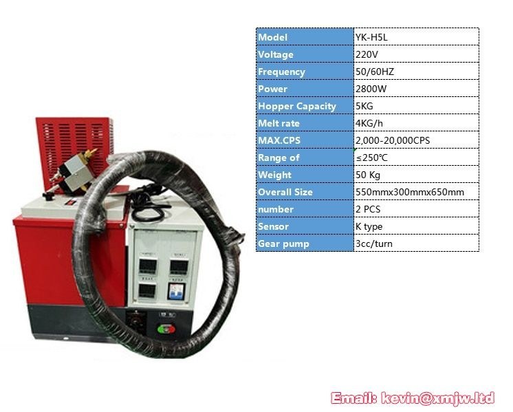 5L Melt Glue Applicator Machine - Automatic Glue Spray System YK-D331, JL-D331