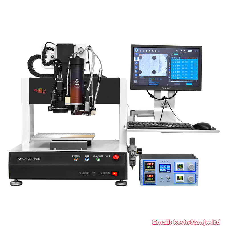 Desktop CCD Visual Melt Jet Auto Glue Injection Dispenser - 2-Comp.
