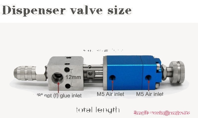 Manual 1L Pressure Tank Glue Dispenser - Single Liquid Dispense Valve YK-982-1L