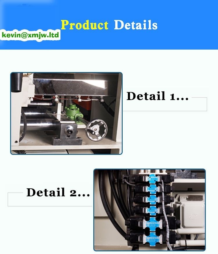 प्लास्टिक उत्पाद इंजेक्शन मोल्डिंग मशीन - पीवीसी पावर लाइन बनाना MODELUNITJY-550C-DM