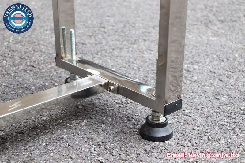 1500mm Food Grade Conveyor Belt - Double Buffles Bottle Sticker Laser