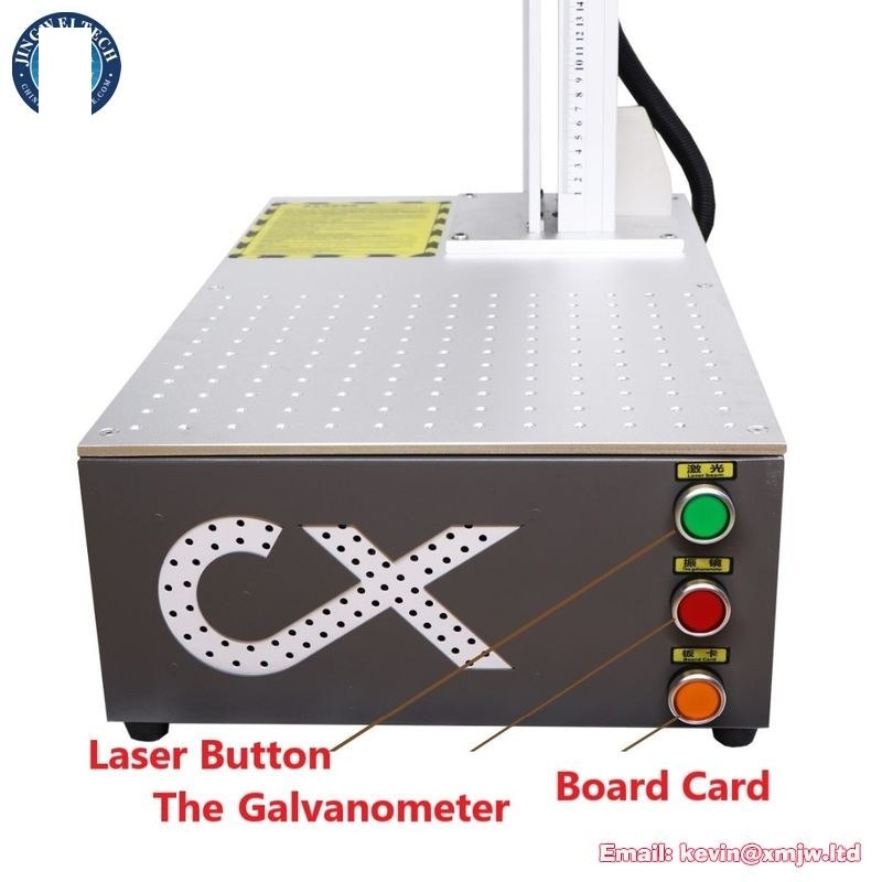 50W JPT Fiber Laser - Metal Cutting Silver Gold Rotary Axis Raycus MAX