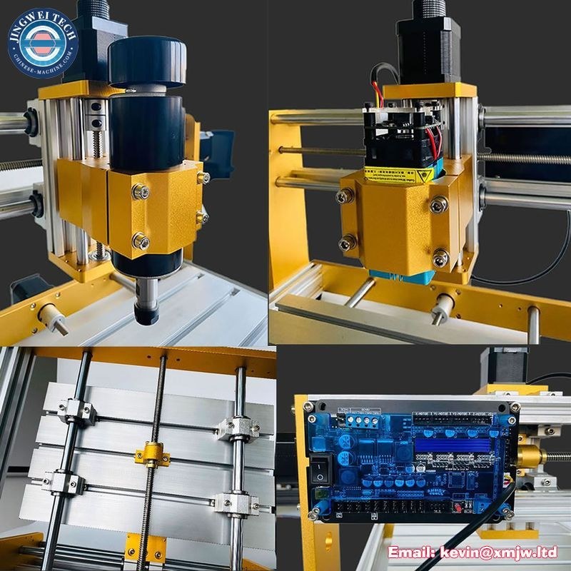 Aluminum Mini CNC Router 3018 - 5.5W Laser GRBL PCB Milling 3018 Plus