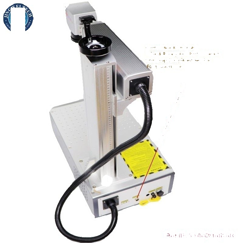 Industrial Raycus Fiber Laser 50W - Metal Nameplate 4-Axis Engraver