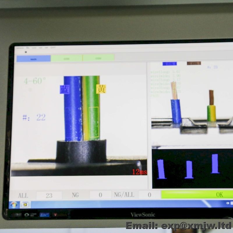 16A Europe Plug Insert Automatic Crimping Machine Device for Cords