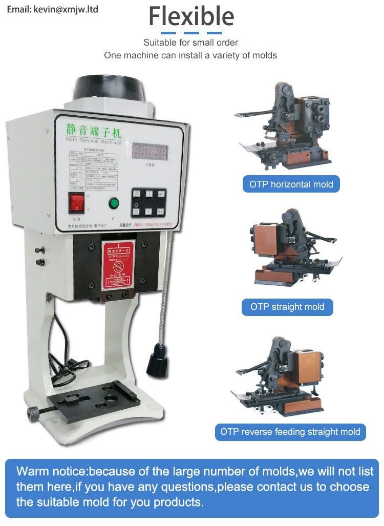 1.5T Semi-automatic Wire Cable Terminal Crimping Machine - Efficient XCX-DZJ001