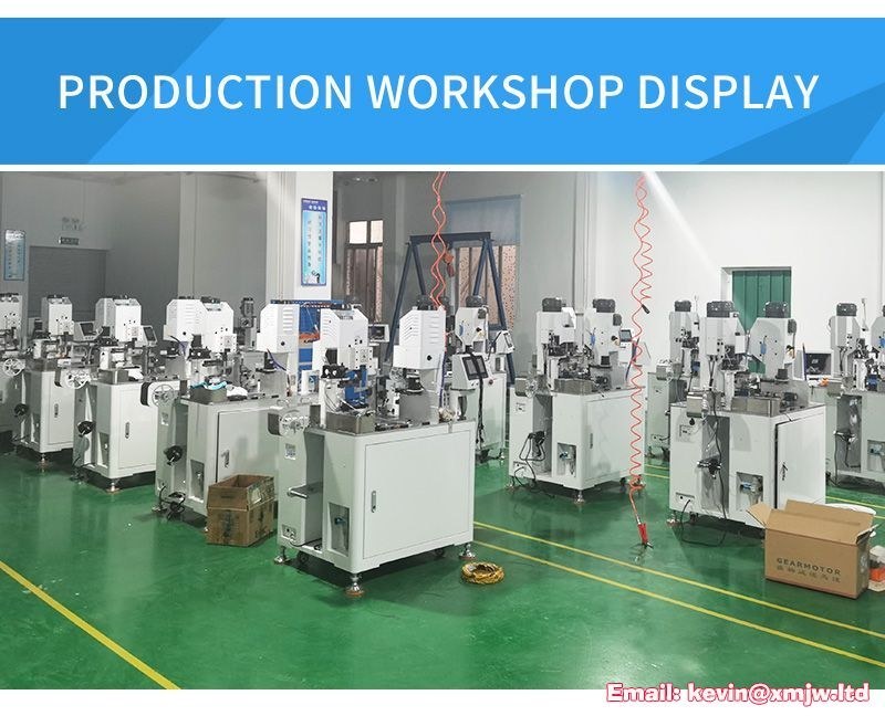Automatic Servo Motor Wire Crimping Machine: Double Head Terminal TR-T07