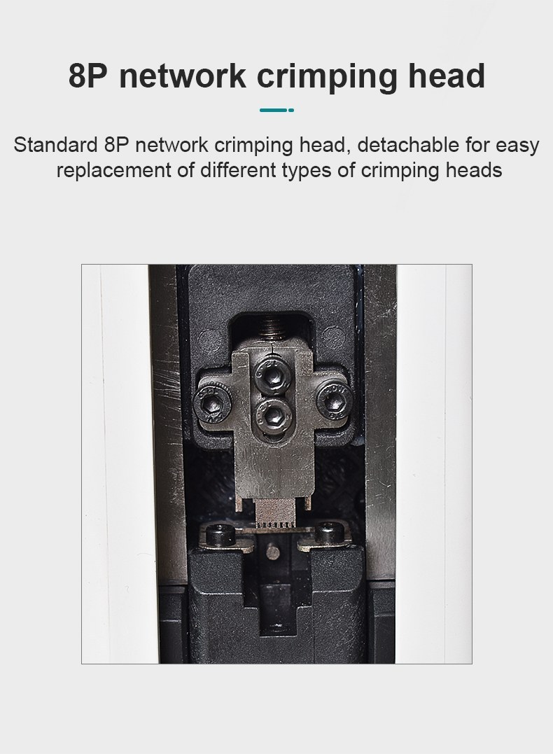 RJ45 Ethernet Network Cable Crimping Pliers Machine