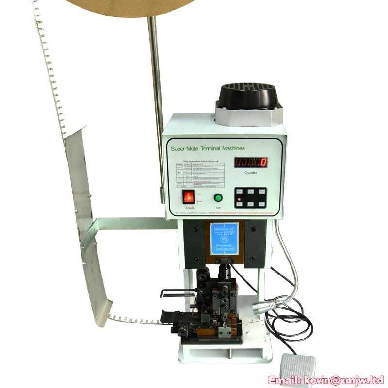 2T Super mute semi automatic cable copper wire terminal crimping machine terminal insertion press machine HS-P20