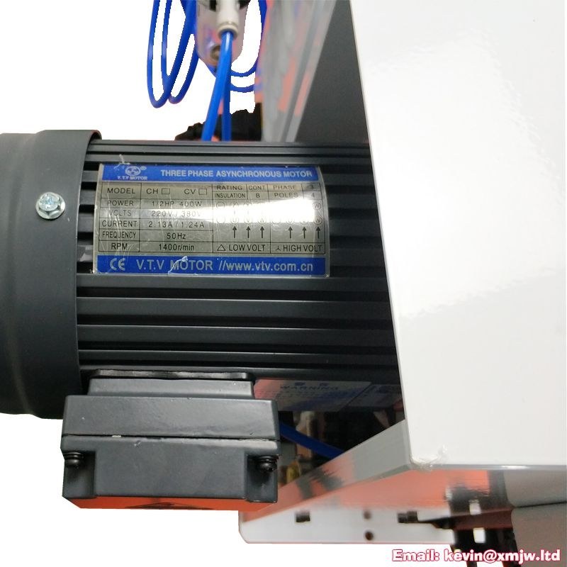 Pneumatic Semi Automatic Wire Cutting Stripping Crimping Machine - Side Feed