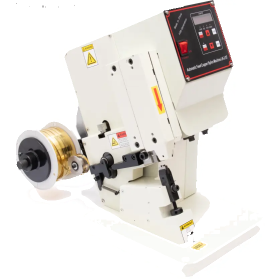 超静音铜带接续机 - X-CM108-2T 铜带压接机