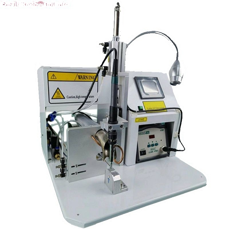 Manual USB Cable Wire Soldering Machine - PCB Desktop Semi-Automatic