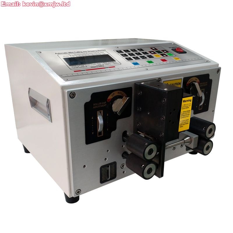 10mm² Full-Automatic Computer Wire Cutting & Stripping Machine - Precise HS-BX02