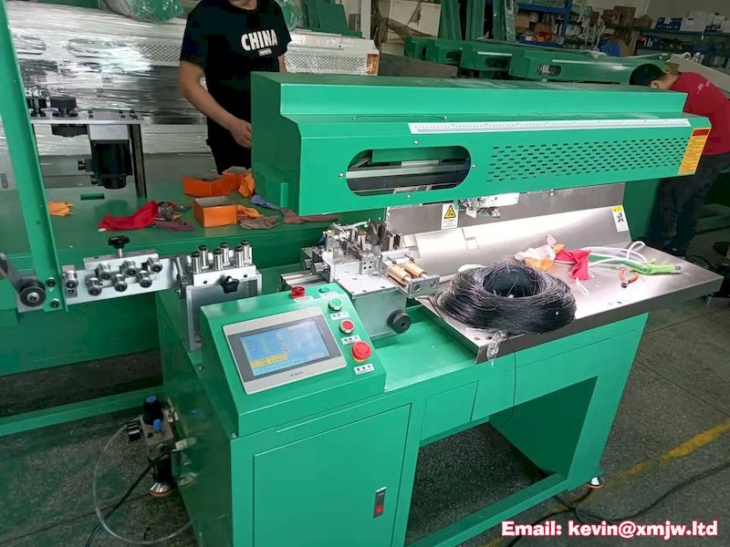 950 Automatic Sheath Braided Wire Hot Cutting & Stripping Machine - USB Cable