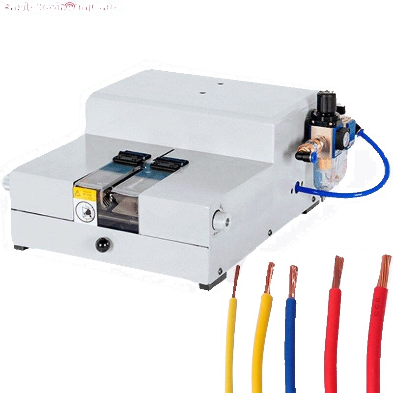 Full Pneumatic Wire Stripping Machine - Touch Sensor Cable Peeler