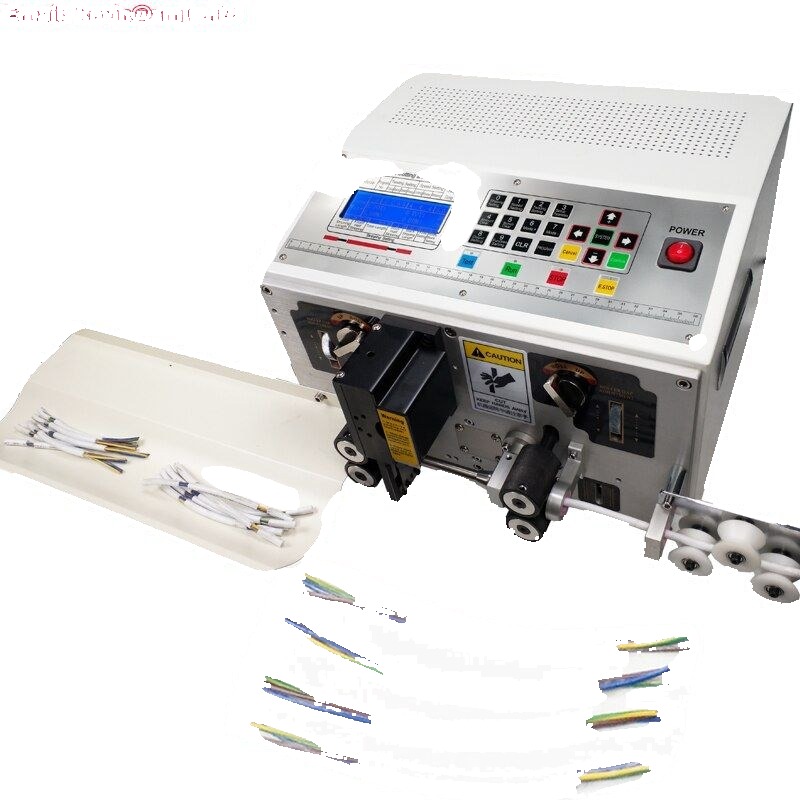 HS-BX04 Auto Multi Core Sheathed Wire Cutting Stripping Machine