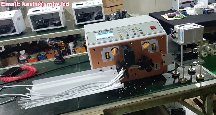 SWT508-JE2 ऑटो वायर कटिंग और स्ट्रिपिंग मशीन - 0.1-10mm² केबल