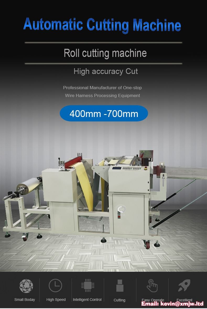 400mm -700mm Width Sheet Cut Machine Copper Filme Aluminum Film Cut Machine CT-R6