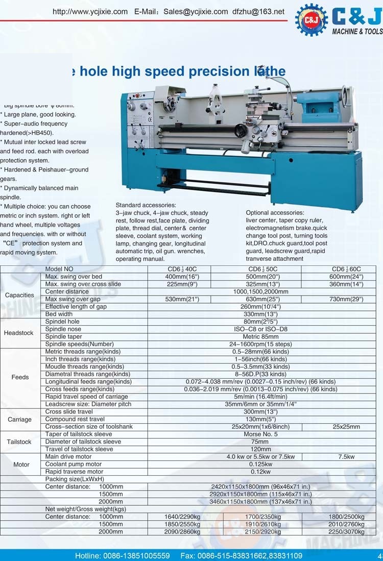 CD6260C Lathe