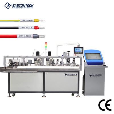 Double-Head Heat Shrink Tube Insertion & Terminal Crimping Machine(U Type) EW-9990