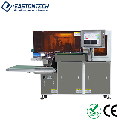 Automatic Double Head Crimping And Single Side Waterproof Seal Housing Insertion Machine EW-9920