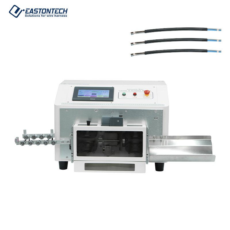 Multi-Conductor Cable Cutting & Stripping Machine (2–10 mm OD) EW-3400