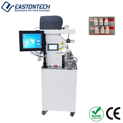 Automatic Wire Folding and Labeling Machine with Intelligent Control (40–160 mm Label Length) EW-7750+P