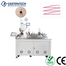 Fully Automatic 3-Wire Joint Terminal Crimping and Tinning Machine EW-9570