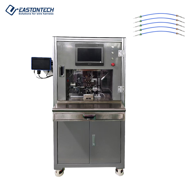 Fully Automatic Wire Stripping Waterproof Plug Insertion and Terminal Crimping Machine EW-9510