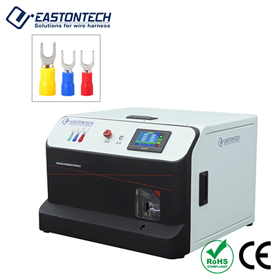 Fully Automatic OT/UT Ring & Spade Terminal Stripping and Crimping Machine(0.5-6 mm²) EW-5585