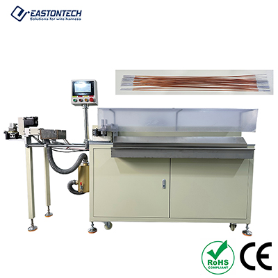 Enameled wire stripping and tinning machine EW-9285