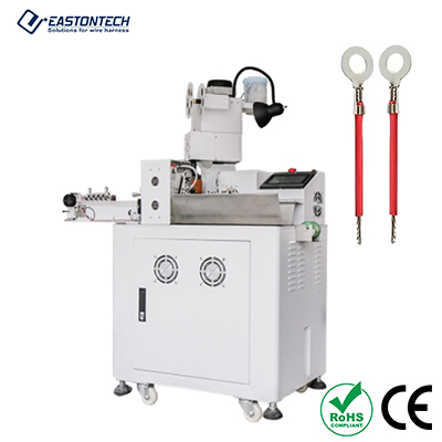 One end crimp terminal and one end tinning machine EW-9255