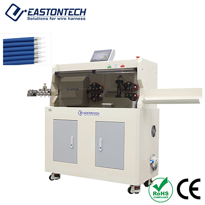 Automatic Coaxial Cable Cutting & stripping Machine(3-15mm) EW-06H-6