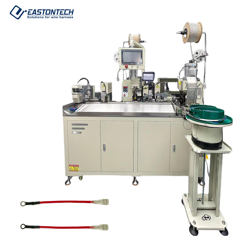 Automatic Heat Shrink Tubing& Sleeve Insertion Machine EW-8945