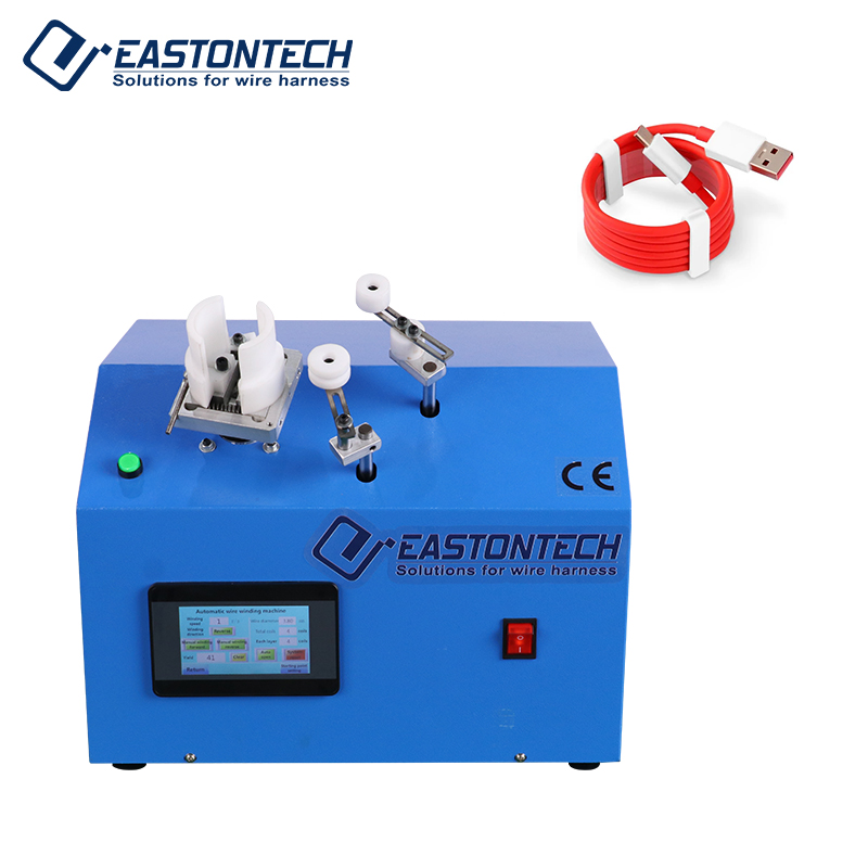 O Shape Data Cable Winding & Binding Machine EW-2095