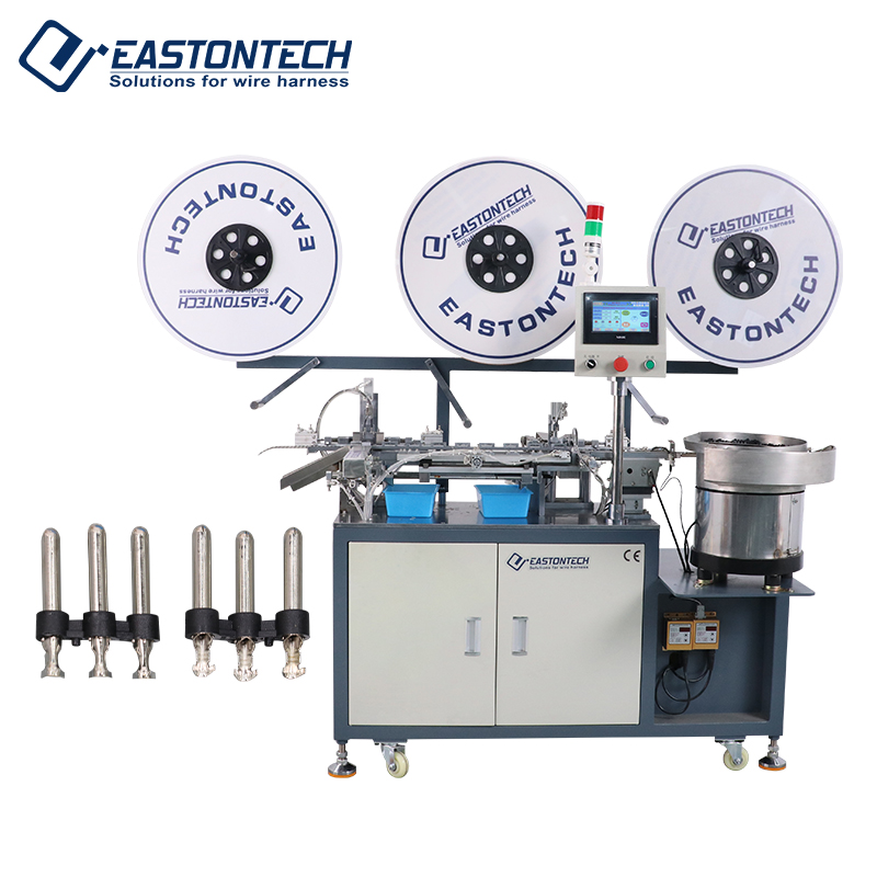 स्वचालित टर्मिनल प्लग असेंबलिंग मशीन EW-701-3