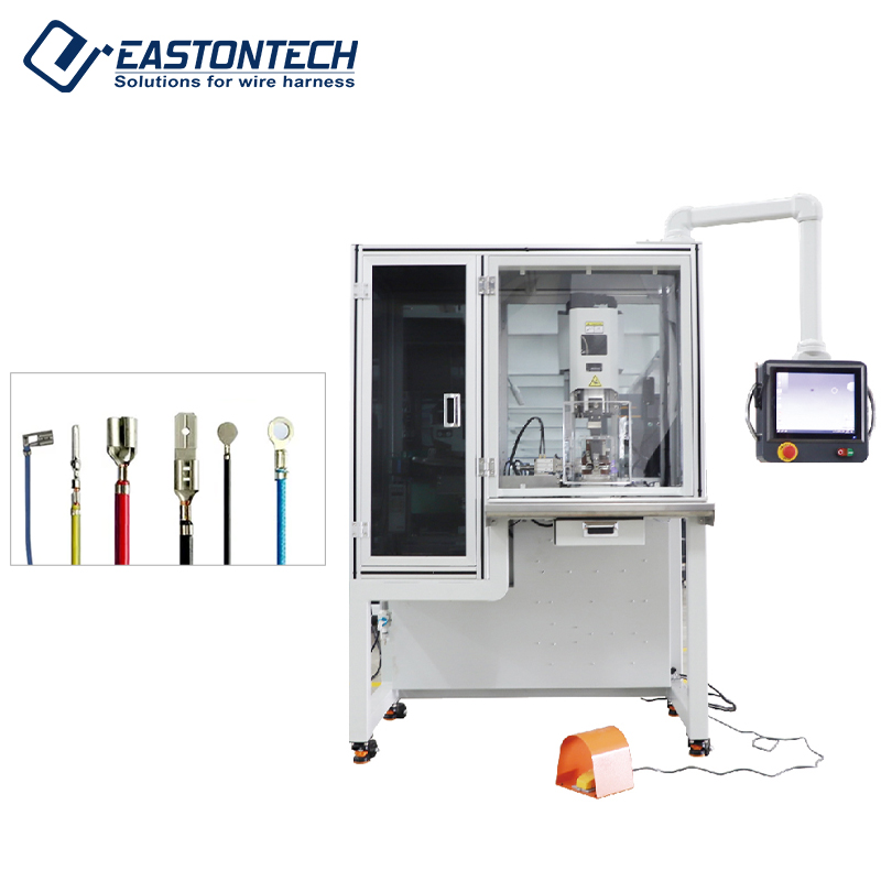 Vibrating plate feeding servo motor crimping machine 4T EW-5435
