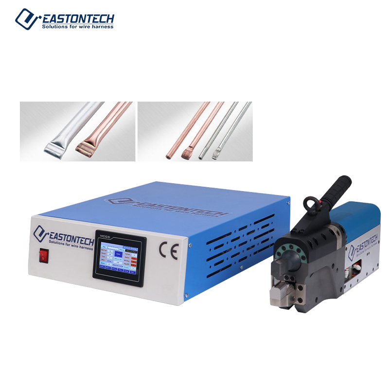 अल्ट्रासोनिक कॉपर पाइप और ट्यूब सीलिंग मशीन (3000W/OD 2-10 मिमी) EW-6085